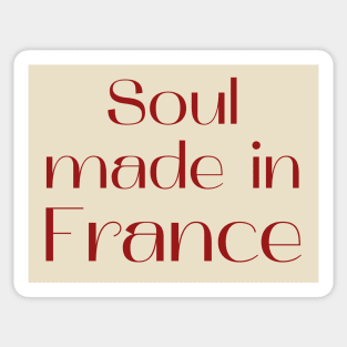 Soul made in France Sticker